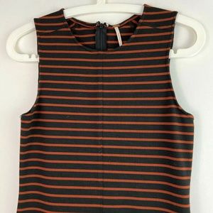 Free People Womens Size XS Tunic Dress Striped
